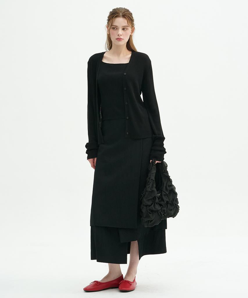 Micene Ridere Layered Long Skirt
