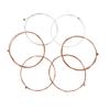 Lot de 6 Parties d'Entraînement pour Guitare Acoustique Professionnelles 6 Cordes Cordes de Guitare Folk