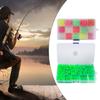 Fishing Beads Oval Round Shaped Hard Glow Eggs Beads Saltwater Fishing Tackle Punch Baits Rigging Beads