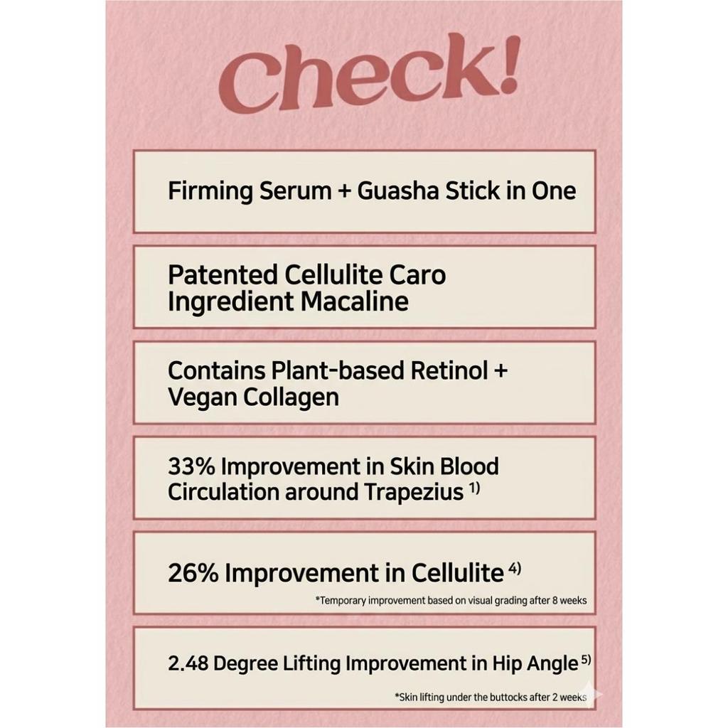 [Nutseline] Aroma Nut Body Guasha Massage Lotion 60ml + Firming Balm 50ml Set