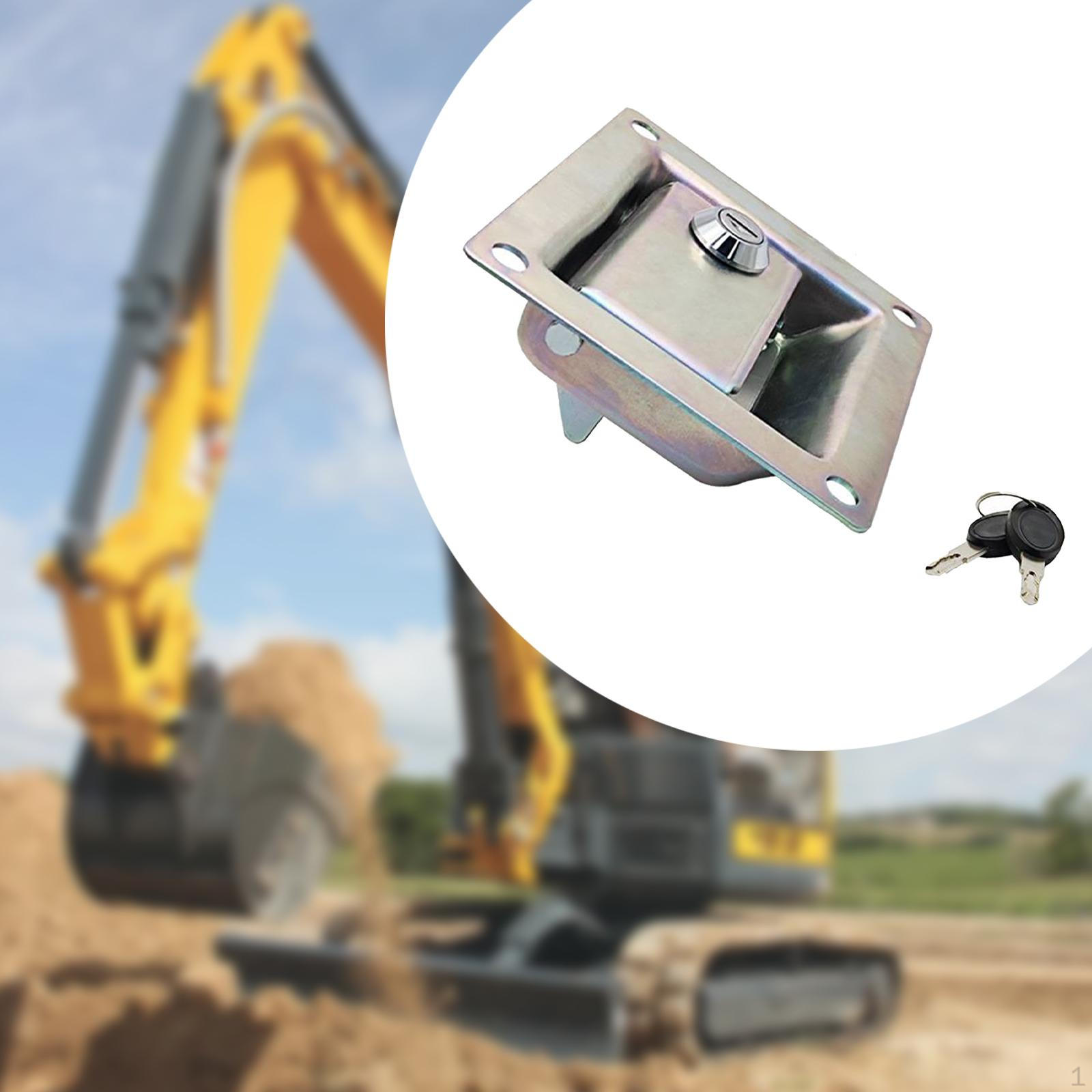 

Аксессуары для замка боковой двери экскаватора Прочные, удобные, установка с 2 ключами Прямая замена для