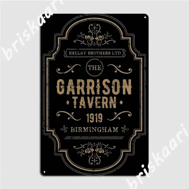 

The Garrison Tavern Metal Signs Wall Decor Vintage Club Home pub Garage Tin sign Posters 20x30cm