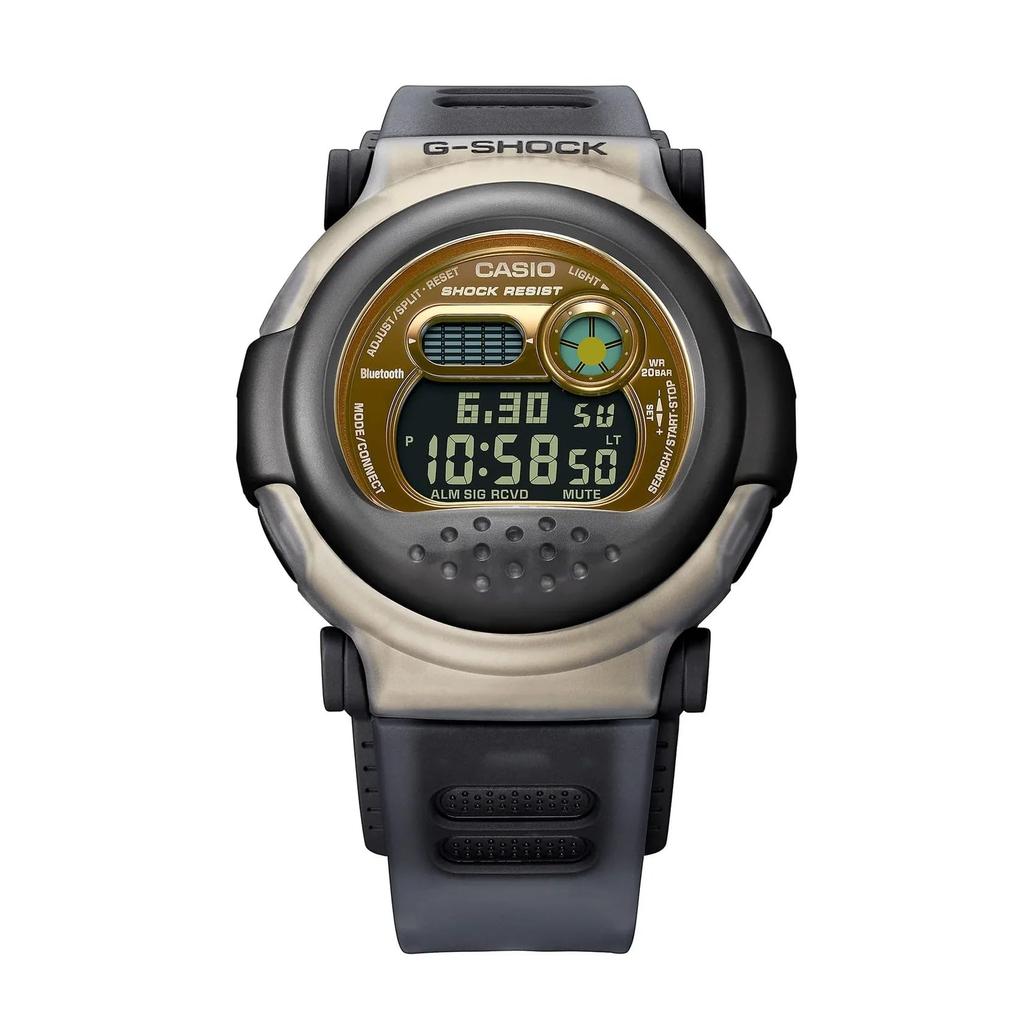 CASIO Watch Jason Smartphone Link Digital Item Gray Skeleton Gold G-SHOCK G-B001MVB-8 Men's