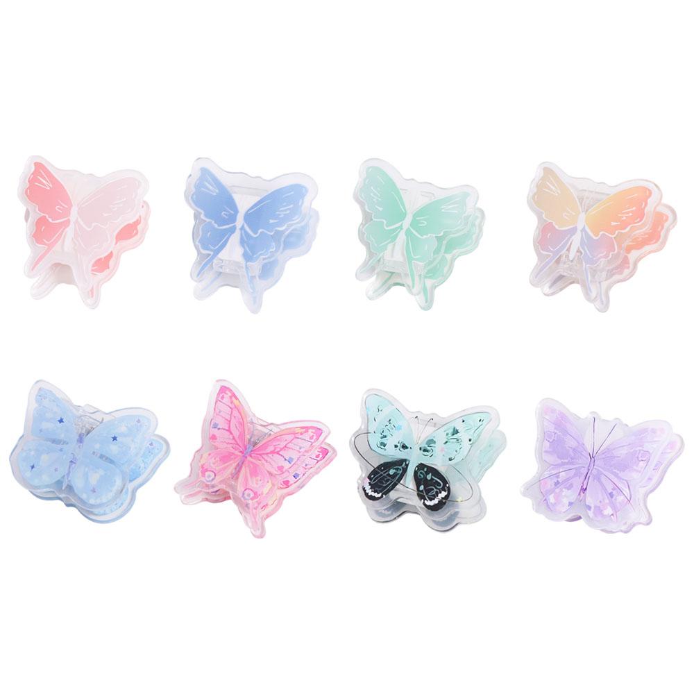 Y2k Acrylic Paper Clip Paperclip Cartoon Memo Clip Test Paper Clip Cute PP Clip  Student