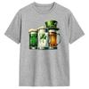 Irish Beer Ireland Flag St Patricks Day T Shirt For Unisex Cotton Tshirts Crew Neck Tee Shirt Short Sleeve Clothes Summer