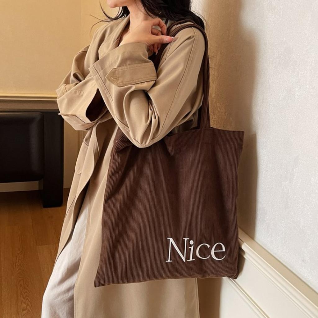 Tote Bag Women Polyester Shoulder Casual