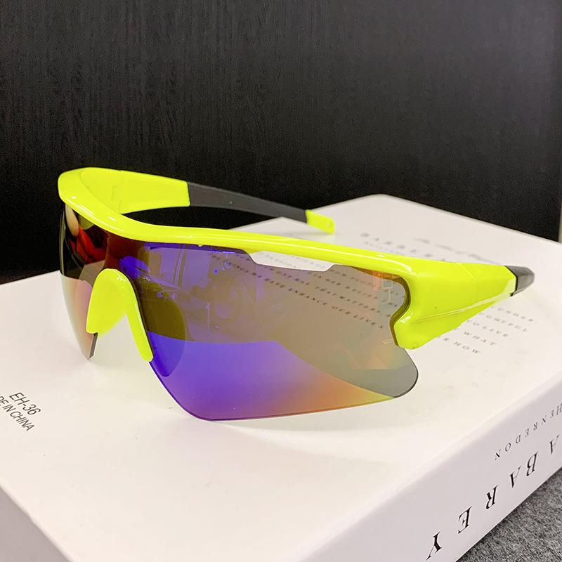 2024 Unisex Outdoor Radsport Sonnenbrille: Einteiliges Design, Modell 8330