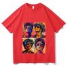 Pop Bruno Mars Tshirt Graphic Printing Classic Trend pure Cotton Teeshirt Summer Short Sleeve Punk Tshirt Soft  Couple Outfits