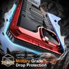 Custodia Metallica Subacquea Impermeabile IP68 per iPhone 15 Pro Max 15 Plus 15Pro Paraurti Resistente Bumper Interno in Silicone Antiurto