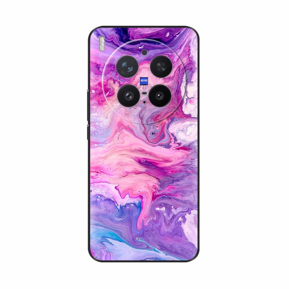 For VIVO X300 Pro Case Popular Flowers Cartoon Soft Silicone Phone Back Cover For Vivo X300 X 300 ShockProof Shell Bags Funda