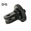 Action Camera Tripod Mount for Insta360 for GOPRO 1/4-inch Screw CNC Aluminum Alloy Mini Tripod Adapter Sports Camera Accessories