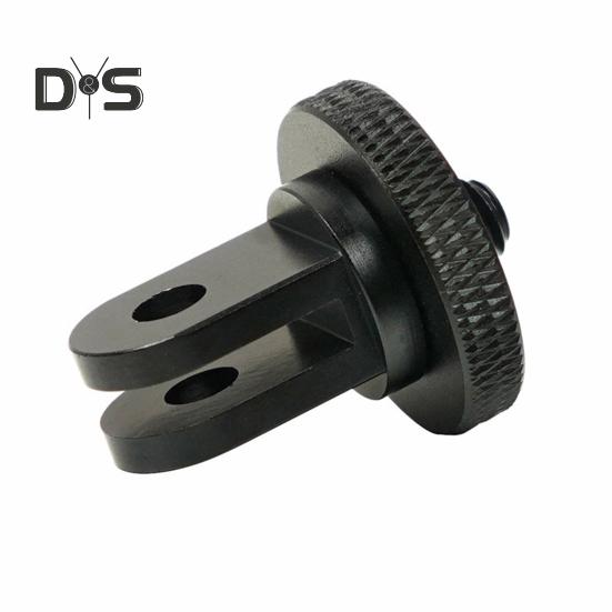 Action Camera Tripod Mount for Insta360 for GOPRO 1/4-inch Screw CNC Aluminum Alloy Mini Tripod Adapter Sports Camera Accessories