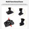 360 Degree Rotating Mounting Base Kayak Fishing Poles Holder Mount Bracket Universals Kayak Fishing Accessories