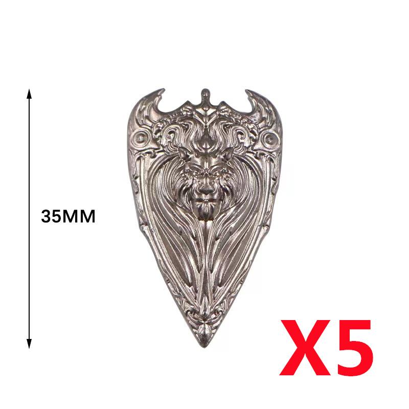 MOC Medieval Military Anime Figures Weapons Building Blocks Toys Soldiers Shield Sword Bow Trident Ax Gun Hammer DIY Gifts K027
