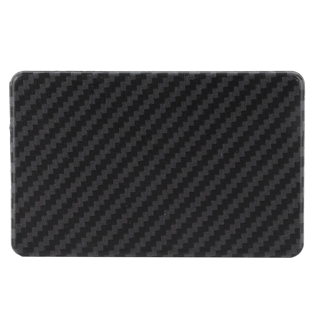 Imitation Carbon Fiber Card Holder Portable Multifunctional Man Wallet for Travel OutdoorXBD333