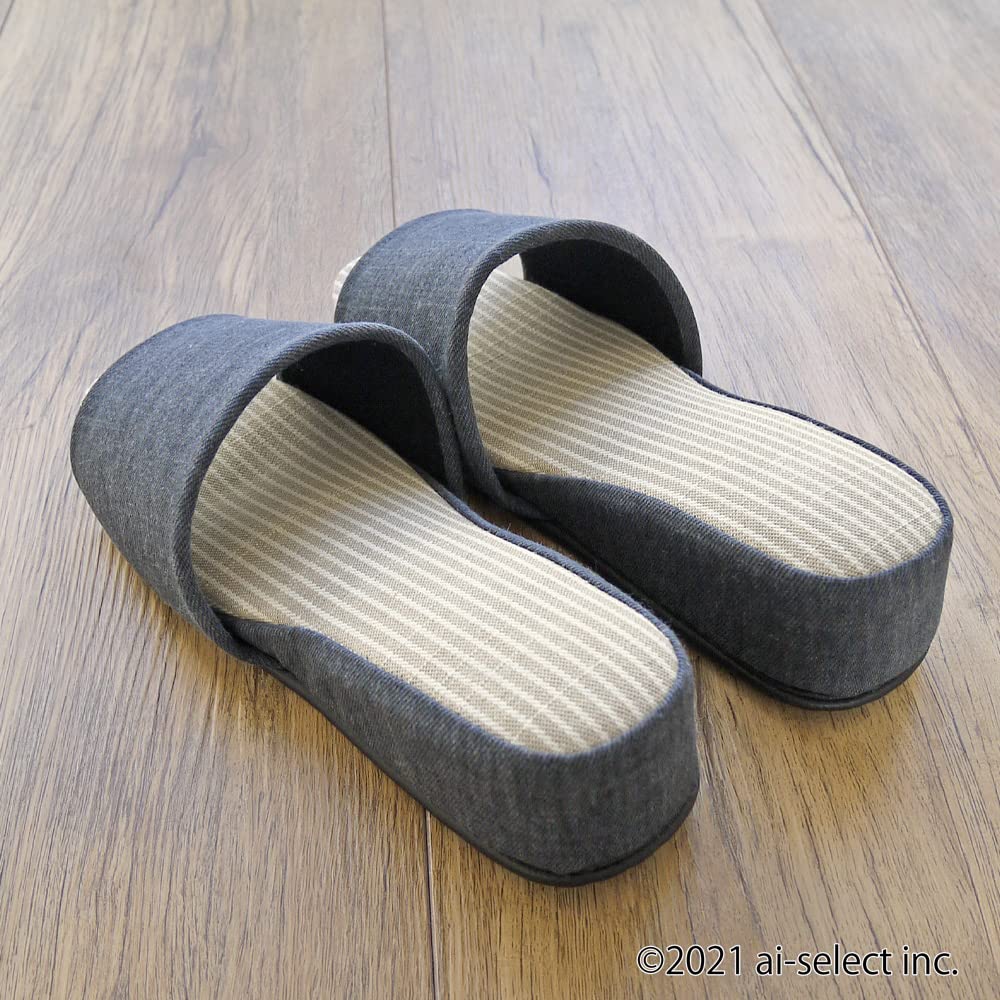 Denim Heel A More Stylish Design with a Front A Surprisingly Rare Pairing with Chinos and Made In Japan with Banshu These Slippers Are Comfortable and