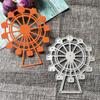1Set Ferris Wheel Metal Cutting Dies Handmade Stencil Mold Embossing Pattern for Children Adults DIY Crafts Project