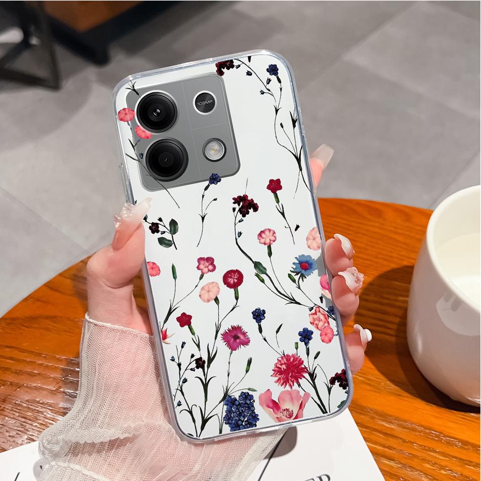For Redmi Note 13 Pro Plus Phone Case Creative Fun Soft Slim Silicone Transparent Anti Drop Back Cover For Redmi Note13 13Pro+