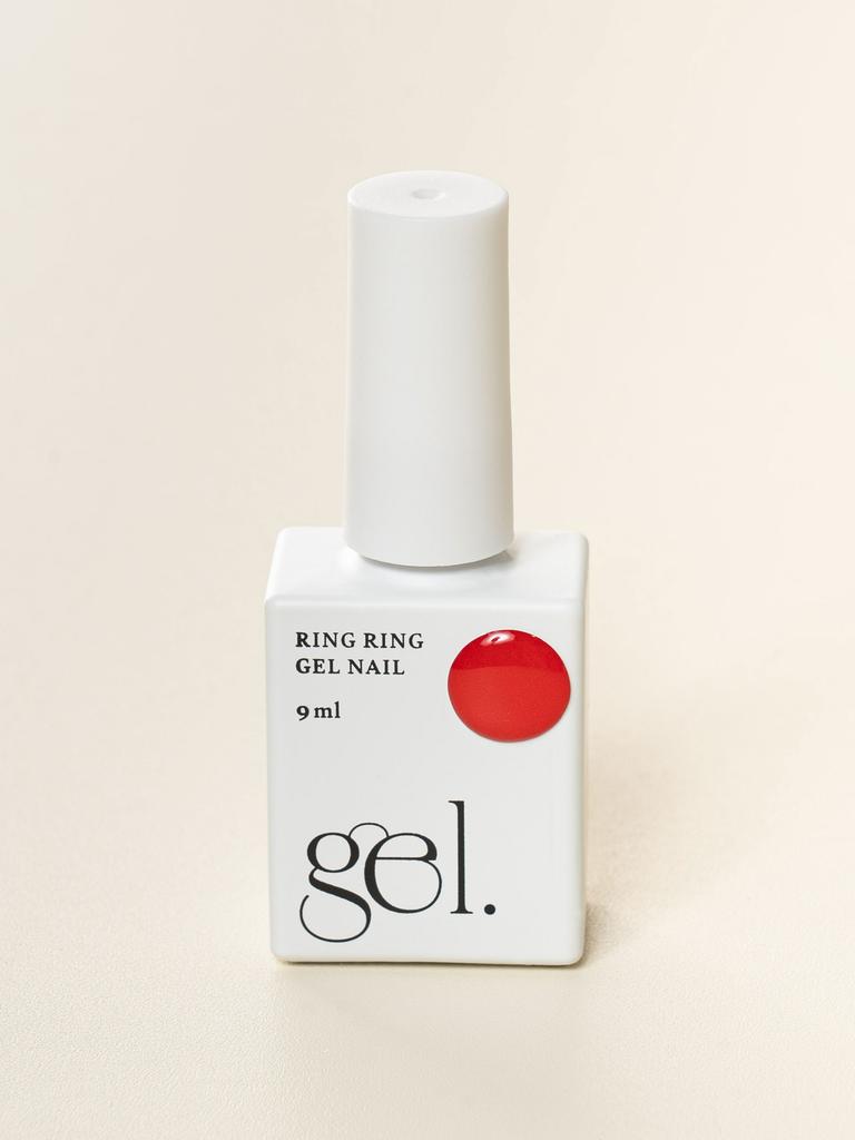 Ringring One-Step Gel Nail Polish, Urban Red, 9ml