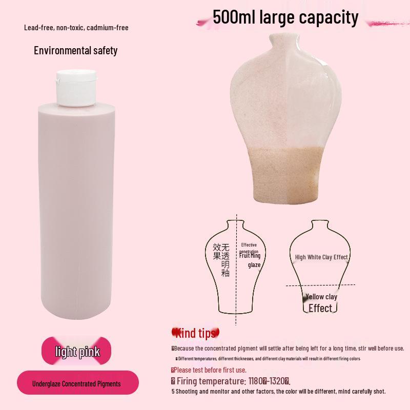 Konzentrierte wasserbasierte Keramik-Unterglasurpigmente für DIY- & Studentenprojekte