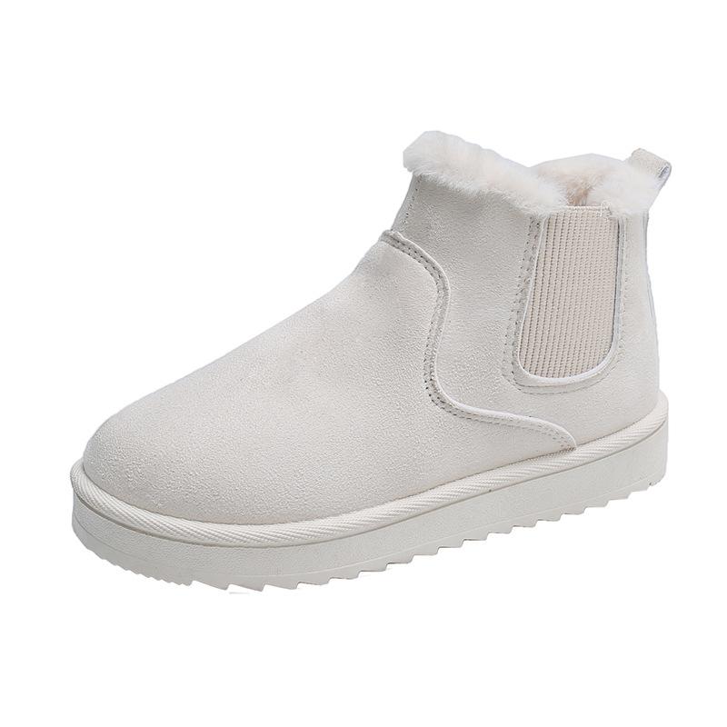 Winter Women Snow Boots Plush Warm Non Slip Waterproof Ladies Flats Sneakers Botas Mujer Casual Slip On Female Ankle Boots