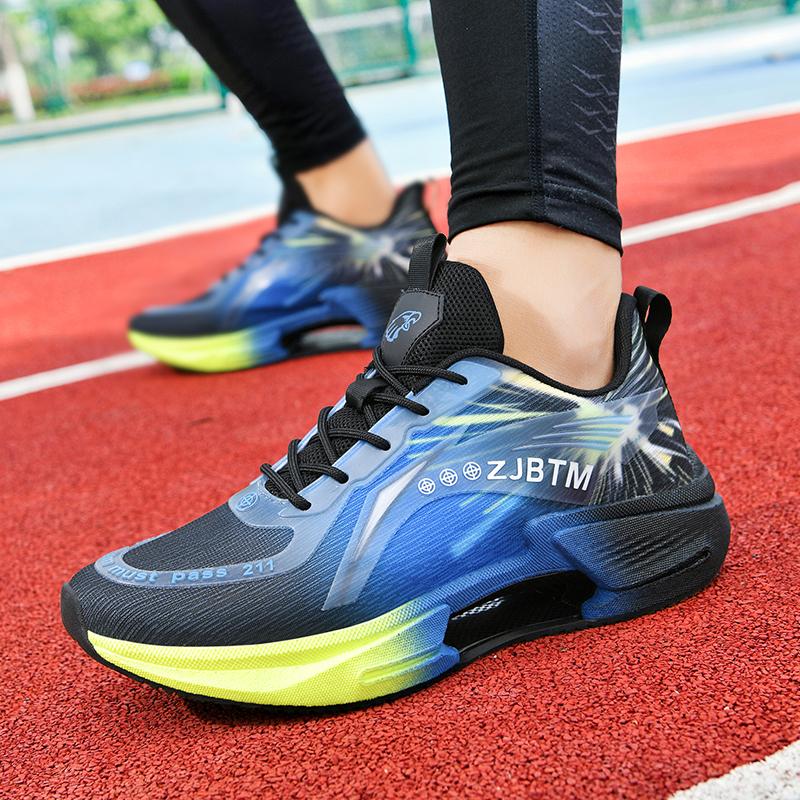 High school entrance examination physical fitness test running shoes, track and field training mesh breathable sports shoes