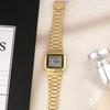 Casio 10 Year Battery Telememo Databank Free Buckle Steel Silver / Gold Watch [Shipped from Korea] 100% Authentic