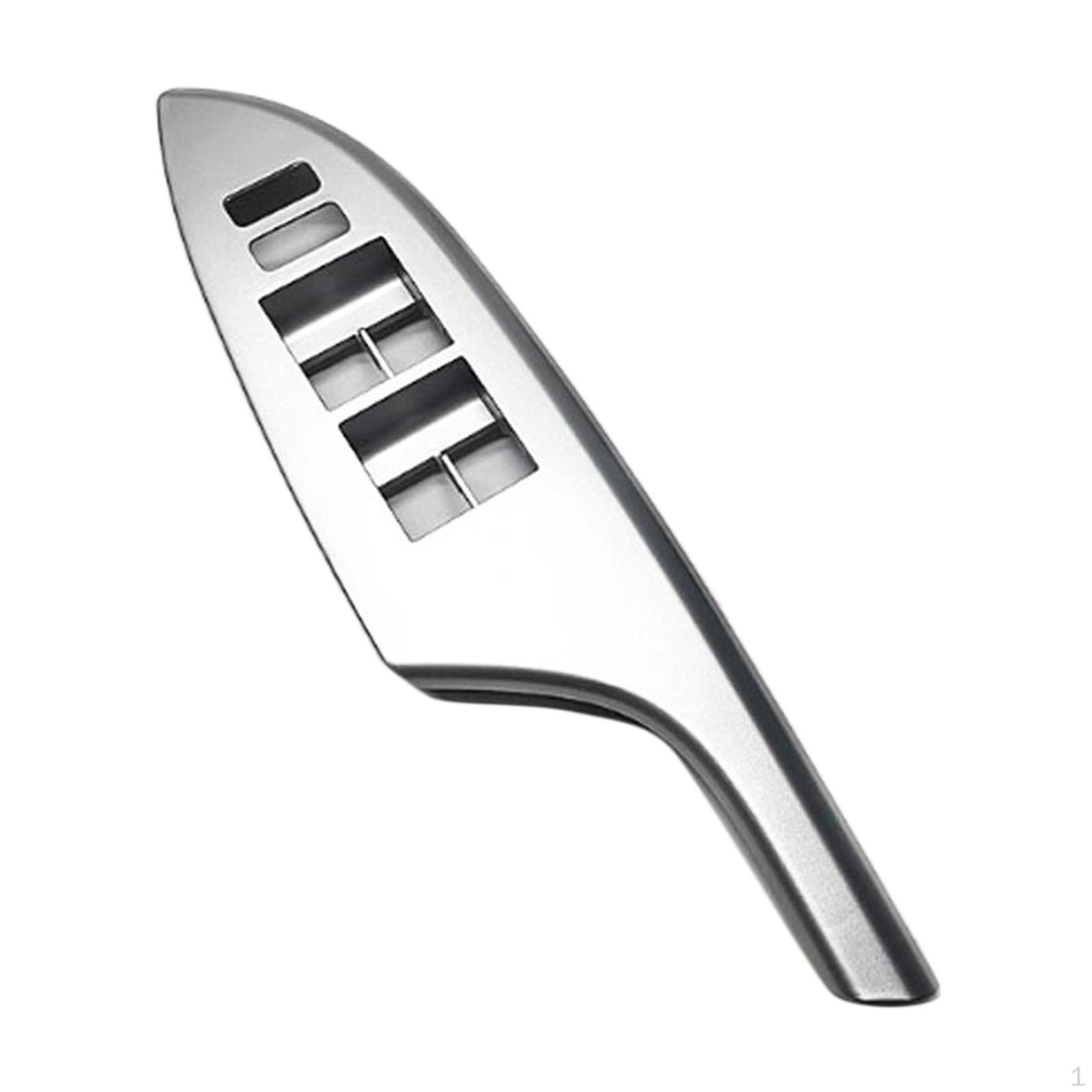 

car Window Switch Bezel, Accessories Replacement Durable auto Performance Interior Spare Parts Front Left