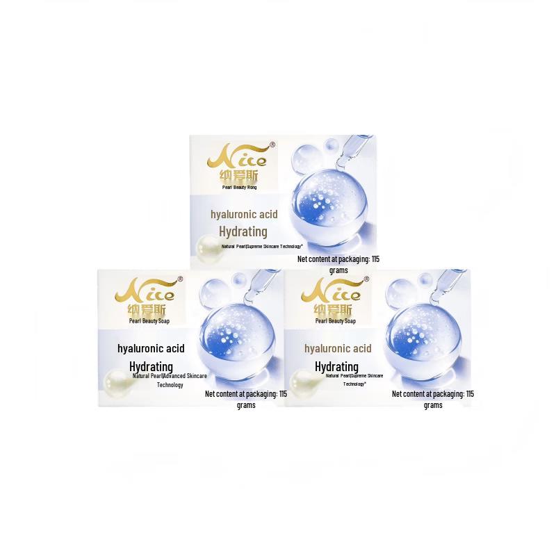 Nice Pearl Moisturizing Soap 3-Pack