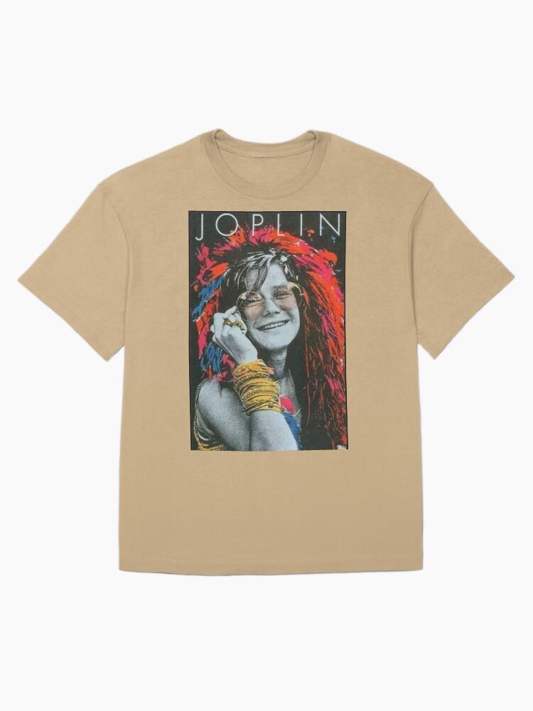 Janis Joplin Potrait Memorabilia poster Oversized T-Shirt