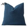 Invisible Zipper Pillow Protector Bubble Corduroy Throw Pillowcase, Decorative Square Cushion Cover, Soft Skin Friendly Bedside Pillows Textured Cover