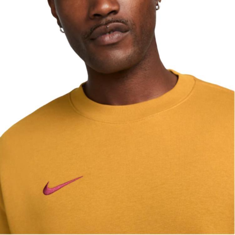 Nike Paris Saint-Germain Club Football Crew-Neck French Terry Sweatshirt 'Gold' Men's DX8786-727