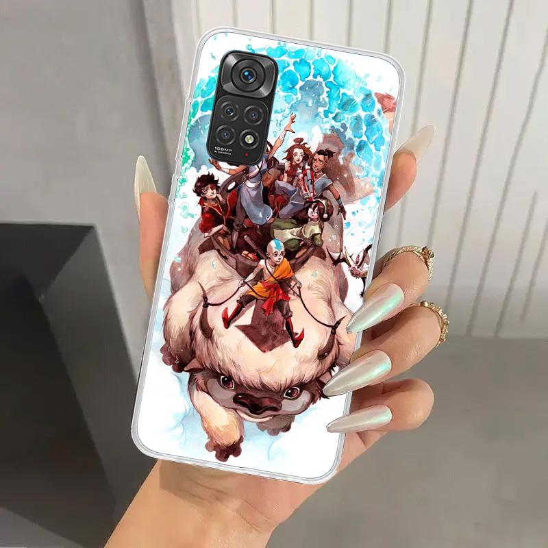 Anime Avatar The Last Airbender Phone Case for Xiaomi Redmi Note 15 14 14S 13 12S 12 Pro 11S 11 Plus 11T 11E 10S Soft Funda Prin