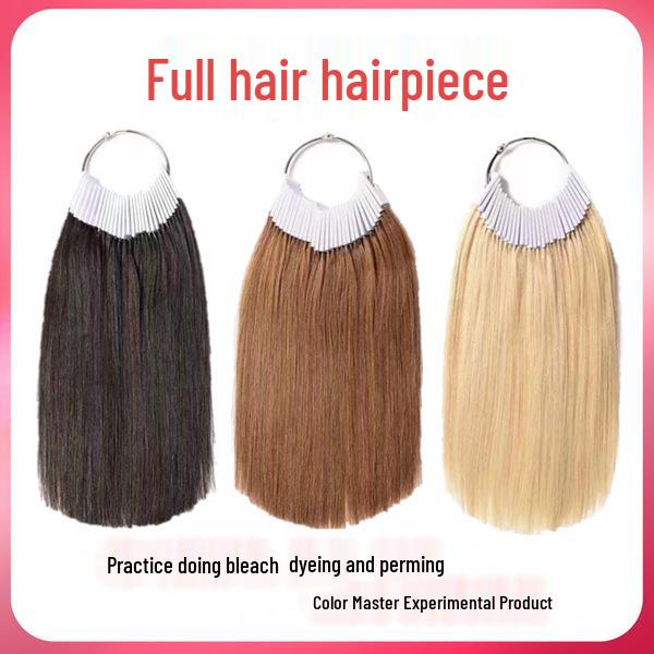 Clockwork Hairdressing Real Hair Dye Test Bundle for Student Practice