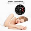 Silent 2D Flat Wall Clock Motorcycle Style Quartz Wall Clock  Study Room