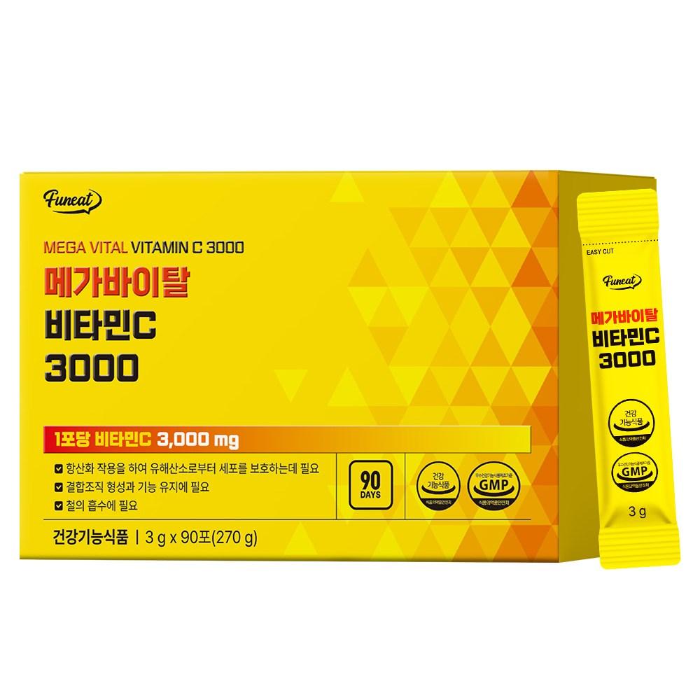 Furnit Mega Vital Vitamin C 3000 90p 270g 1 pcs