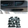 Rubber Anti-slip Mat for Jeep Compass 2018 2019 2020 MK2 Door Groove Cup Phone Pad Gate Slot Coaster Interior Car Accessories