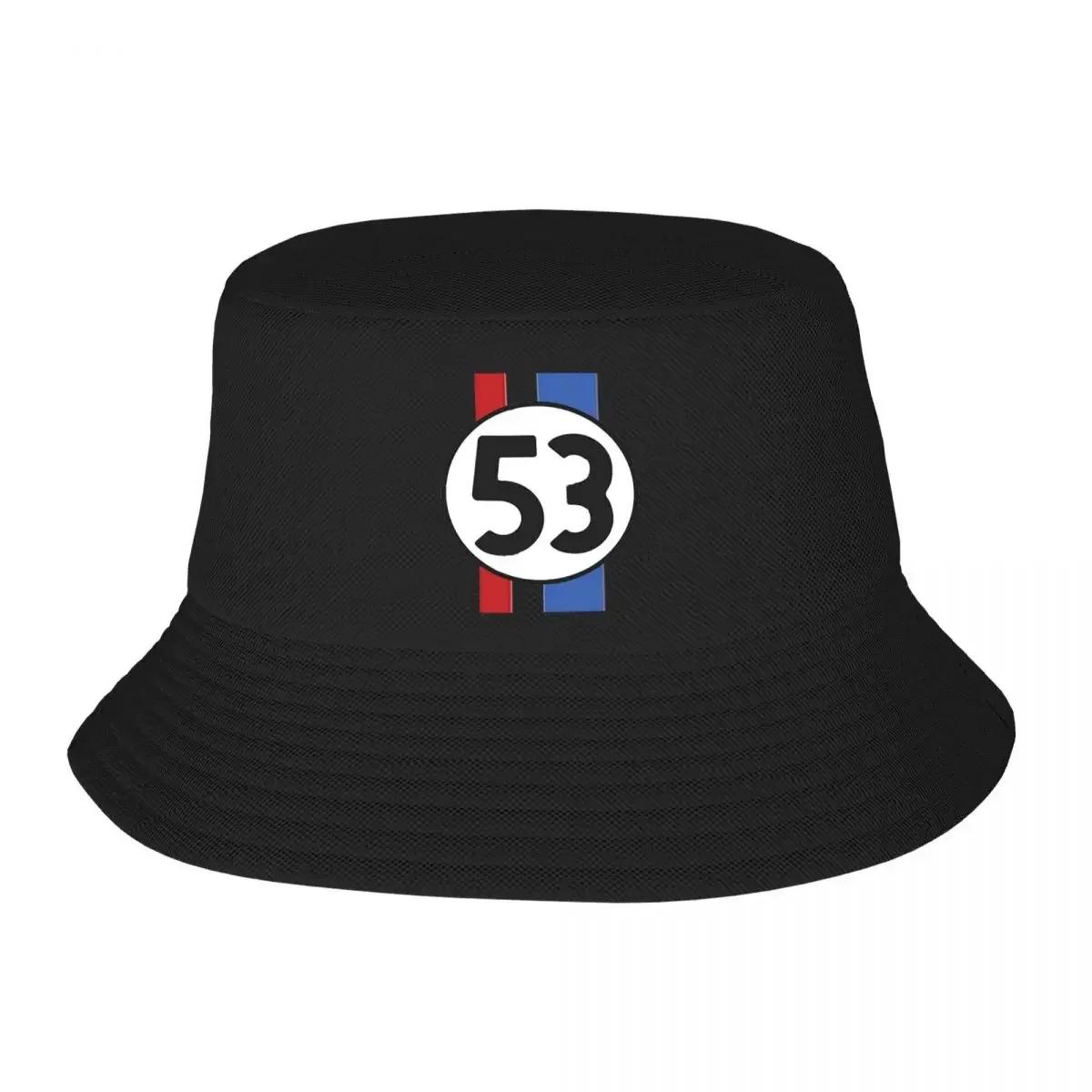 

Herbie Stripes 53 Bucket Hats Panama Hat Children Bob Hats Outdoor Cool Autumn FisherUnisex Hats For Summer Beach Fishing Caps One Size