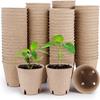 10/20pcs Plant Nursery Pots Biodegradable Plant Grow Cups Garden Seedling Flower Plant Container Cups Paper Pulp Nursery Cup