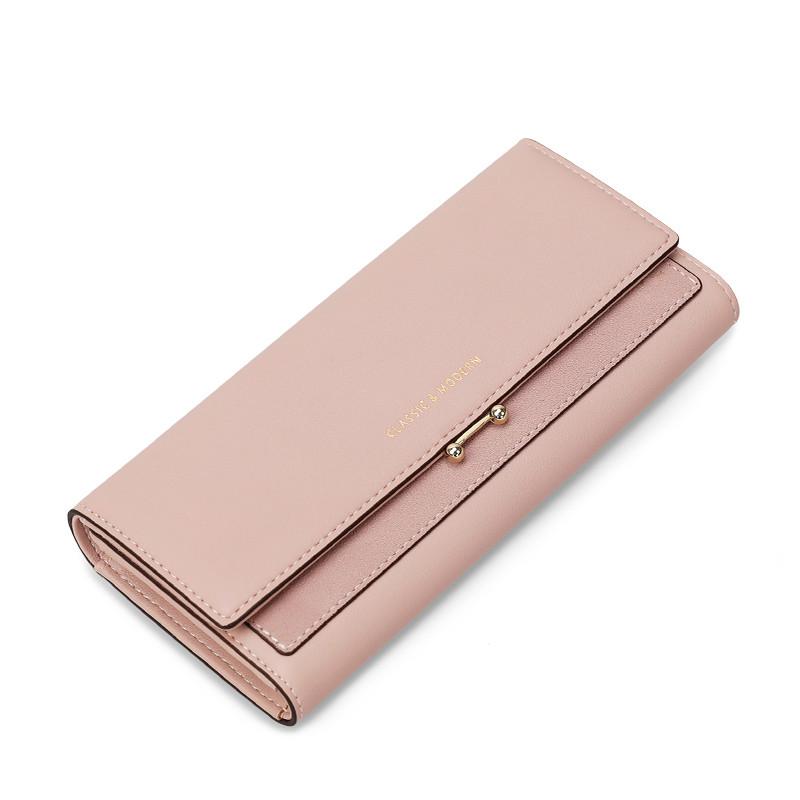 Frauen Lange Brieftasche Luxus Kupplung Große Kapazität Weibliche Geldbörse Dame Telefon tasche Karte Halter Carteras