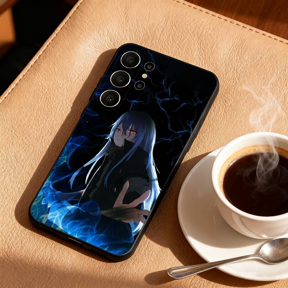 Rimuru Tempest T-Tensei Phone Case For Samsung S26,S25,24,23,22,30,21,10,9,Ultra,Plus,Lite,Black Soft Case