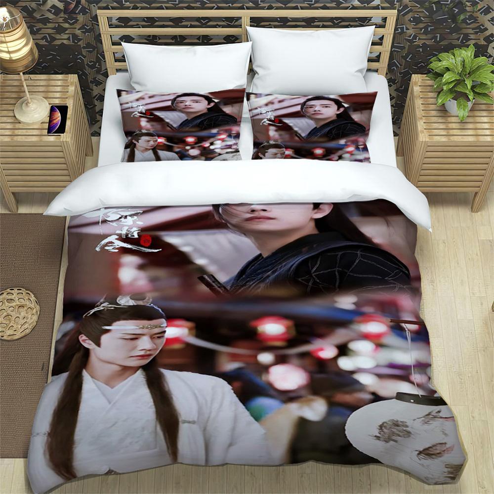 The Untamed quilt cover bedding Set  duvet cover pillowcase Four Season king-size bed sheet three-piece Personalized BL style