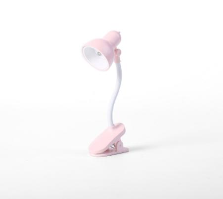 

Mini Book Light Warm Reading Light Small and Cute Children s Gift Desktop Decoration Battery Powered Portable Clamp Night Light рожевий