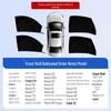Car Window Sunshade & Anti-Mosquito Mesh Curtain for Privacy and Insect Protection