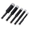 5PcsSet Diamond Hole Saw Hex Shank Granite Holes Opener for Ceramic Tiles Marble 6 8 10 12 15mm