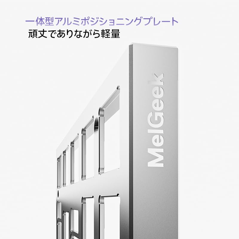 MelGeek MADE68 Air Wired US English Hall Effect Magnetic Low Profile Gaming Rapid Hot RGB Snap Tap Adjustable Online HIVE Customization Keyboard,