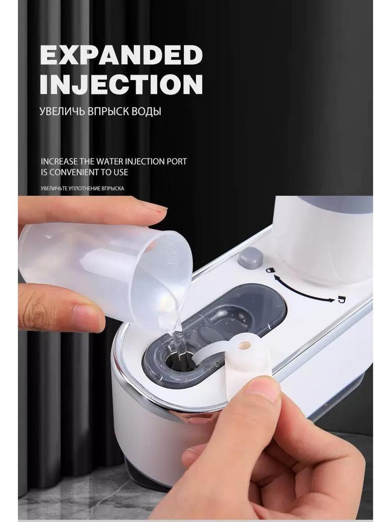 Portable Handheld Garment Steamer & Lint Remover - All-in-One Household Steam Iron