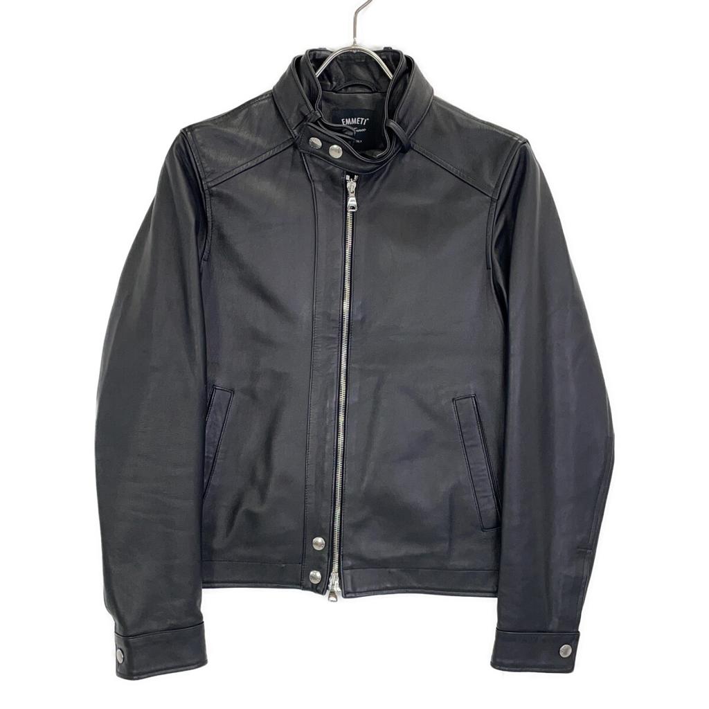 EMMETI BEAMS Exclusive VALLICO SP Black Single Riders Jacket 44 blackUsed