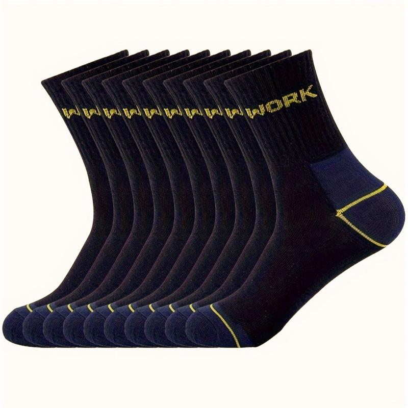 

Men s Mid-Tube Sports Socks - Sweat-Absorbent, Odor-Resistant, Low-Cut, All-Season Popular Socks One Size Fits All темно-синий