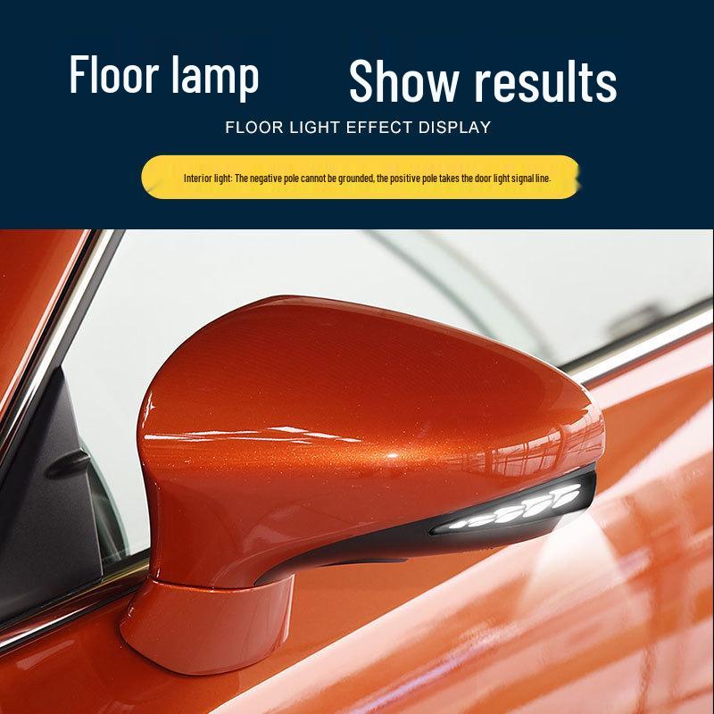 Lexus IS ES CT LS RC Rearview Mirror Yellow Sequential Turn Signal Upgrade